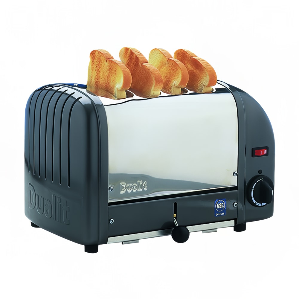 Cadco CTW-4M 4-Slot Commercial Toaster 2.5cm Opening